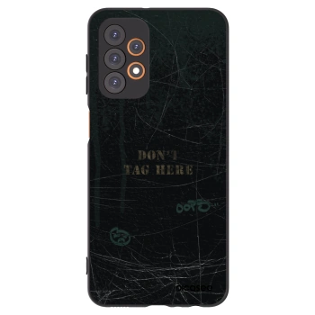 Picasee silikónový čierny obal pre Samsung Galaxy A23 A235F 4G - DON´T TAG