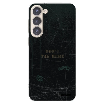 Picasee silikónový prehľadný obal pre Samsung Galaxy S23+ 5G - DON´T TAG