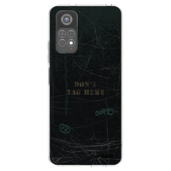Picasee silikónový prehľadný obal pre Xiaomi Redmi Note 11S 5G - DON´T TAG