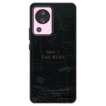 Picasee silikónový čierny obal pre Xiaomi 13 Lite - DON´T TAG