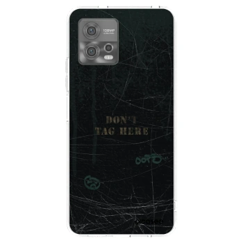 Picasee silikónový prehľadný obal pre Motorola Moto G72 - DON´T TAG