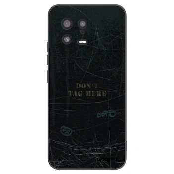 Picasee silikónový čierny obal pre Xiaomi 13 - DON´T TAG