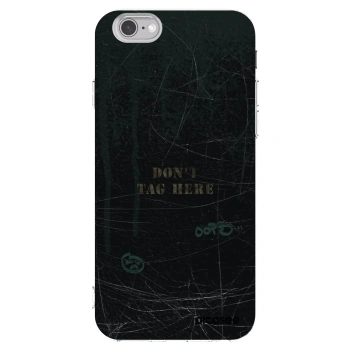 Picasee silikónový prehľadný obal pre Apple iPhone 6/6S - DON´T TAG