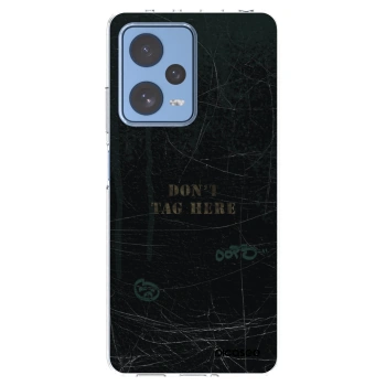 Picasee silikónový prehľadný obal pre Xiaomi Redmi Note 12 Pro 5G - DON´T TAG
