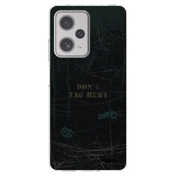 Picasee silikónový prehľadný obal pre Xiaomi Redmi Note 12 Pro+ 5G - DON´T TAG