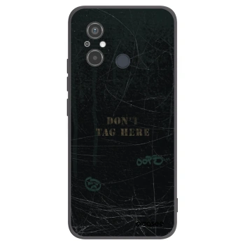 Picasee silikónový čierny obal pre Xiaomi Redmi 12C - DON´T TAG