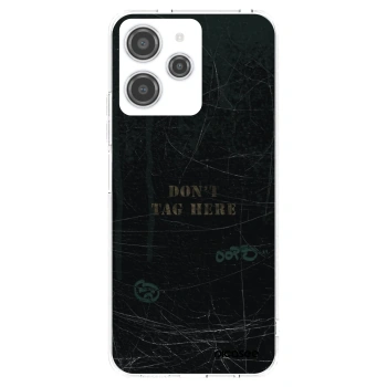 Picasee silikónový prehľadný obal pre Xiaomi Redmi 12 4G - DON´T TAG