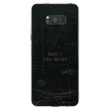 Picasee silikónový prehľadný obal pre Samsung Galaxy S8 G950F - DON´T TAG