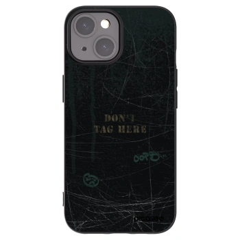 Picasee silikónový čierny obal pre Apple iPhone 15 - DON´T TAG