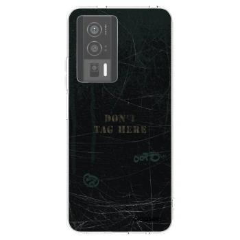 Picasee silikónový prehľadný obal pre Xiaomi Poco F5 Pro 5G - DON´T TAG
