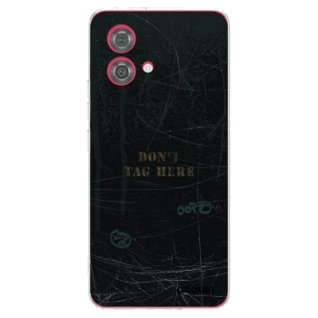 Picasee silikónový prehľadný obal pre Motorola Moto G84 5G - DON´T TAG