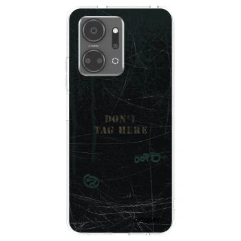 Picasee silikónový prehľadný obal pre Honor X7a - DON´T TAG