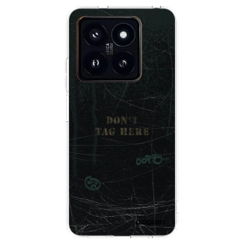 Picasee silikónový prehľadný obal pre Xiaomi 14 Pro - DON´T TAG
