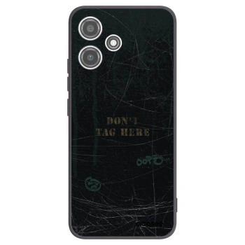 Picasee silikónový čierny obal pre Xiaomi Redmi 12 5G - DON´T TAG