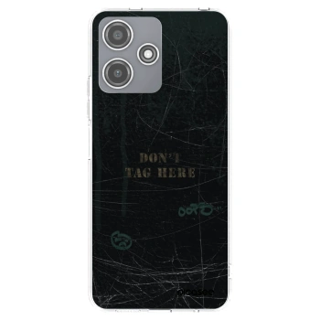 Picasee silikónový prehľadný obal pre Xiaomi Redmi 12 5G - DON´T TAG
