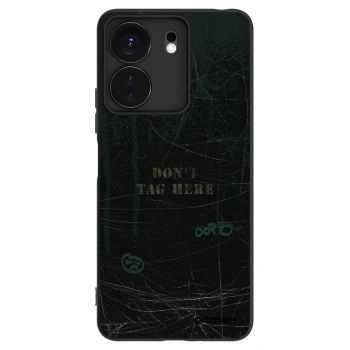 Picasee silikónový čierny obal pre Xiaomi Redmi 13C 4G - DON´T TAG