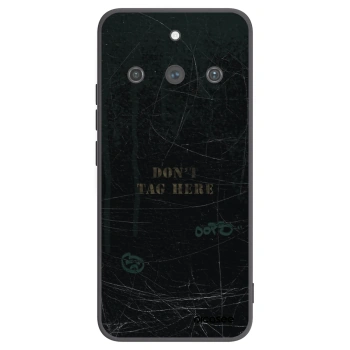 Picasee silikónový čierny obal pre Realme 11 Pro+ - DON´T TAG