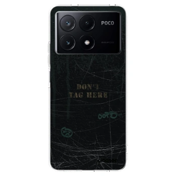 Picasee silikónový prehľadný obal pre Xiaomi Poco X6 Pro - DON´T TAG