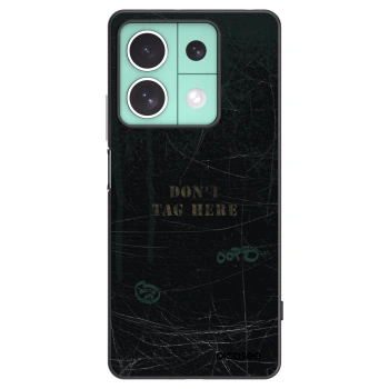 Picasee silikónový čierny obal pre Xiaomi Redmi Note 13 5G - DON´T TAG