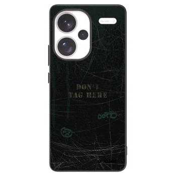 Picasee silikónový čierny obal pre Xiaomi Redmi Note 13 Pro+ 5G - DON´T TAG