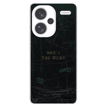 Picasee silikónový prehľadný obal pre Xiaomi Redmi Note 13 Pro+ 5G - DON´T TAG
