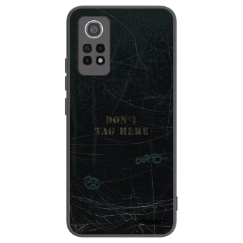 Picasee silikónový čierny obal pre Xiaomi Redmi Note 12 Pro 4G - DON´T TAG