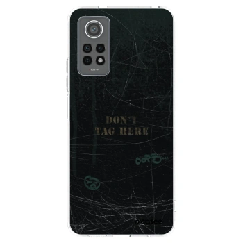 Picasee silikónový prehľadný obal pre Xiaomi Redmi Note 12 Pro 4G - DON´T TAG