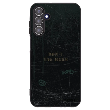 Picasee silikónový čierny obal pre Samsung Galaxy A15 A156B 5G - DON´T TAG