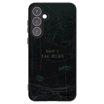 Picasee silikónový čierny obal pre Samsung Galaxy A55 5G A556B - DON´T TAG