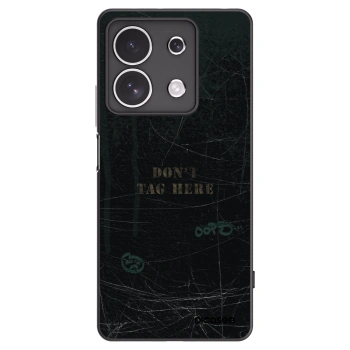 Picasee silikónový čierny obal pre Xiaomi Redmi Note 13 4G - DON´T TAG