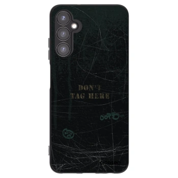 Picasee silikónový čierny obal pre Samsung Galaxy A05s A057G - DON´T TAG