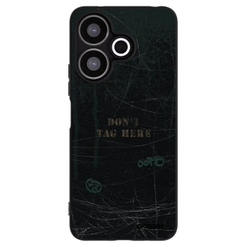 Picasee silikónový čierny obal pre Xiaomi Redmi 13 4G - DON´T TAG