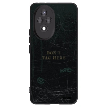 Picasee silikónový čierny obal pre Honor 200 Pro 5G - DON´T TAG