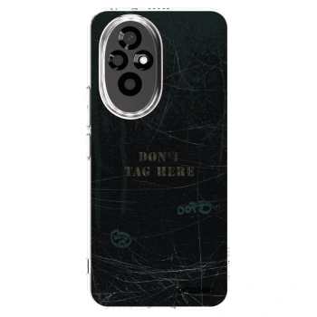 Picasee silikónový prehľadný obal pre Honor 200 Pro 5G - DON´T TAG