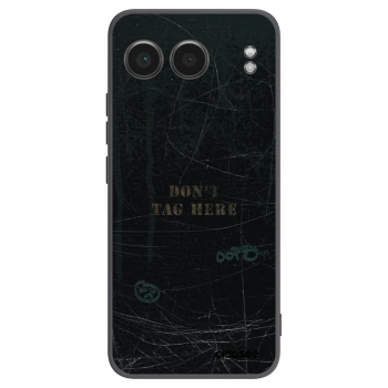 Picasee silikónový čierny obal pre OnePlus Nord 4 - DON´T TAG