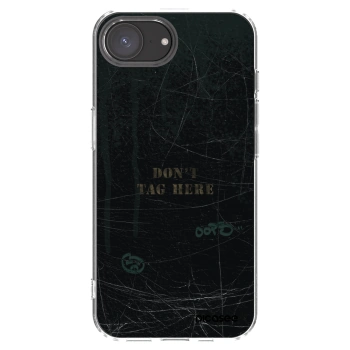Picasee silikónový prehľadný obal pre Apple iPhone 16e - DON´T TAG