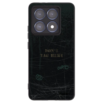 Picasee silikónový čierny obal pre Xiaomi 14T Pro - DON´T TAG