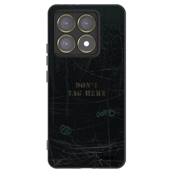 Picasee silikónový čierny obal pre Xiaomi 14T - DON´T TAG
