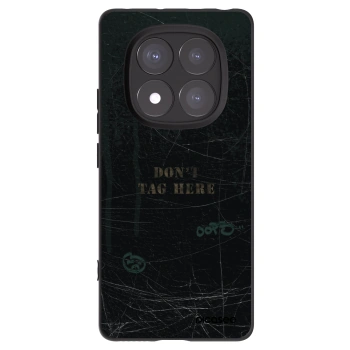 Picasee silikónový čierny obal pre Xiaomi Redmi Note 14 Pro+ 5G - DON´T TAG