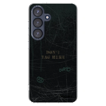 Picasee silikónový prehľadný obal pre Samsung Galaxy S25 5G - DON´T TAG