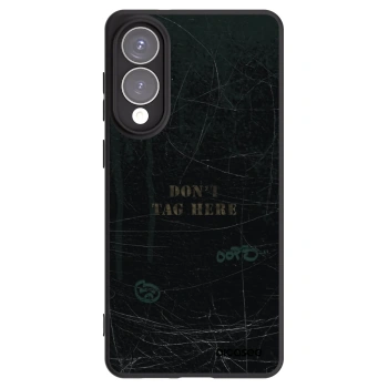 Picasee silikónový čierny obal pre Samsung Galaxy S25 Edge 5G - DON´T TAG