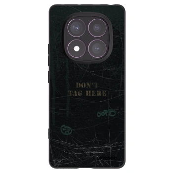 Picasee silikónový čierny obal pre Xiaomi Redmi Note 14 Pro 4G - DON´T TAG