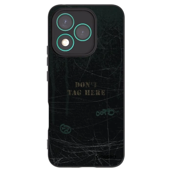 Picasee silikónový čierny obal pre Honor 400 Lite 5G - DON´T TAG