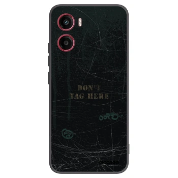 Picasee silikónový čierny obal pre Motorola Moto G05 - DON´T TAG