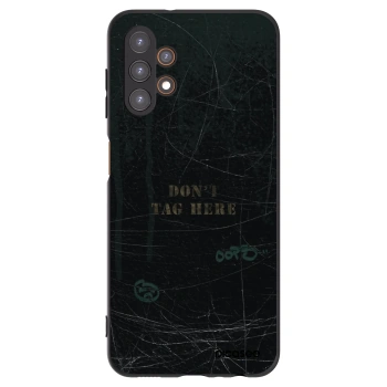 Picasee silikónový čierny obal pre Samsung Galaxy A13 5G - DON´T TAG