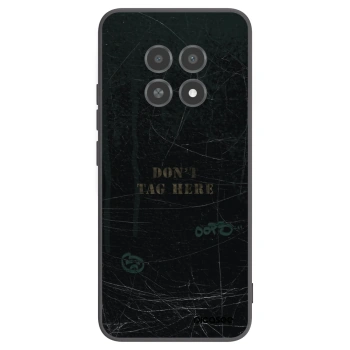 Picasee silikónový čierny obal pre Realme 12X - DON´T TAG