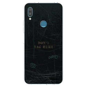Picasee silikónový prehľadný obal pre Huawei Y6 2019 - DON´T TAG