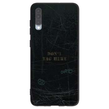 Picasee silikónový čierny obal pre Samsung Galaxy A70 A705F - DON´T TAG