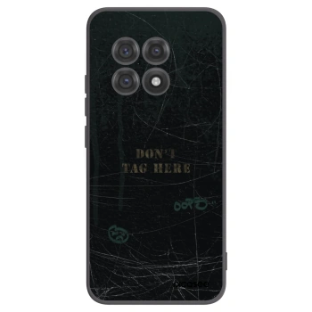 Picasee silikónový čierny obal pre OnePlus 13R 5G - DON´T TAG