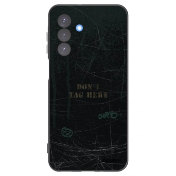 Picasee silikónový čierny obal pre Samsung Galaxy A17 5G - DON´T TAG